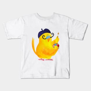 Salvador Budgí — Budgie Painter Kids T-Shirt